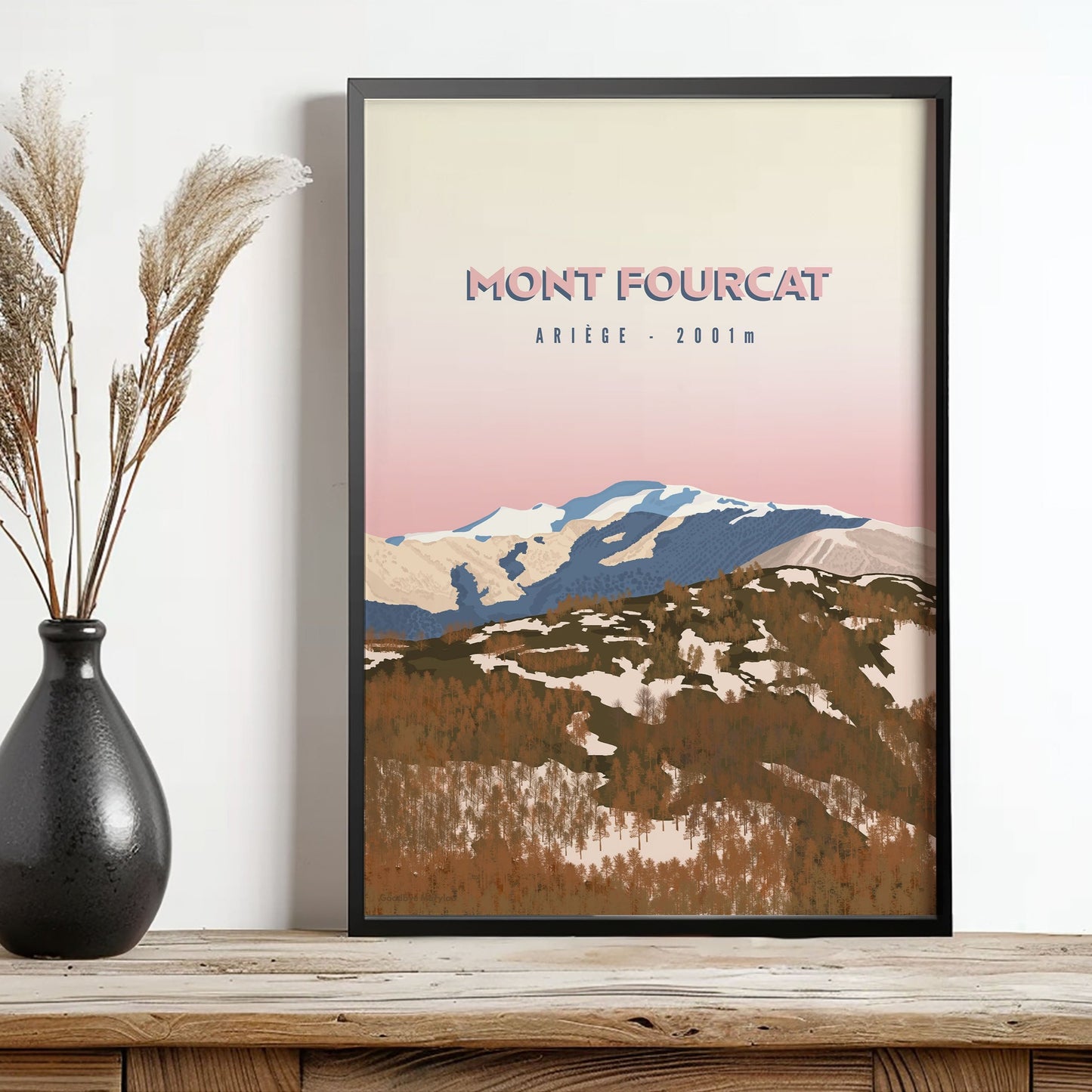 Affiche mont fourcat