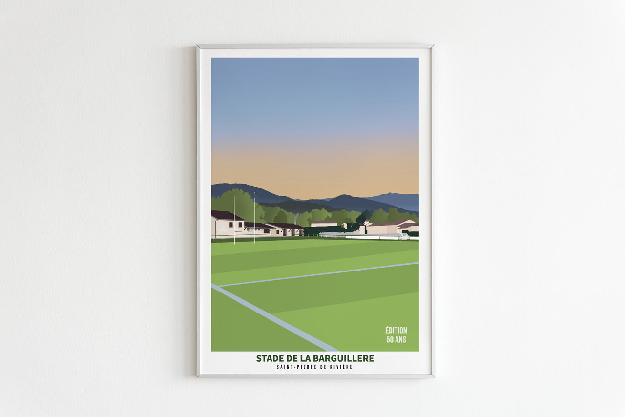 Affiche Stade de la Barguillère