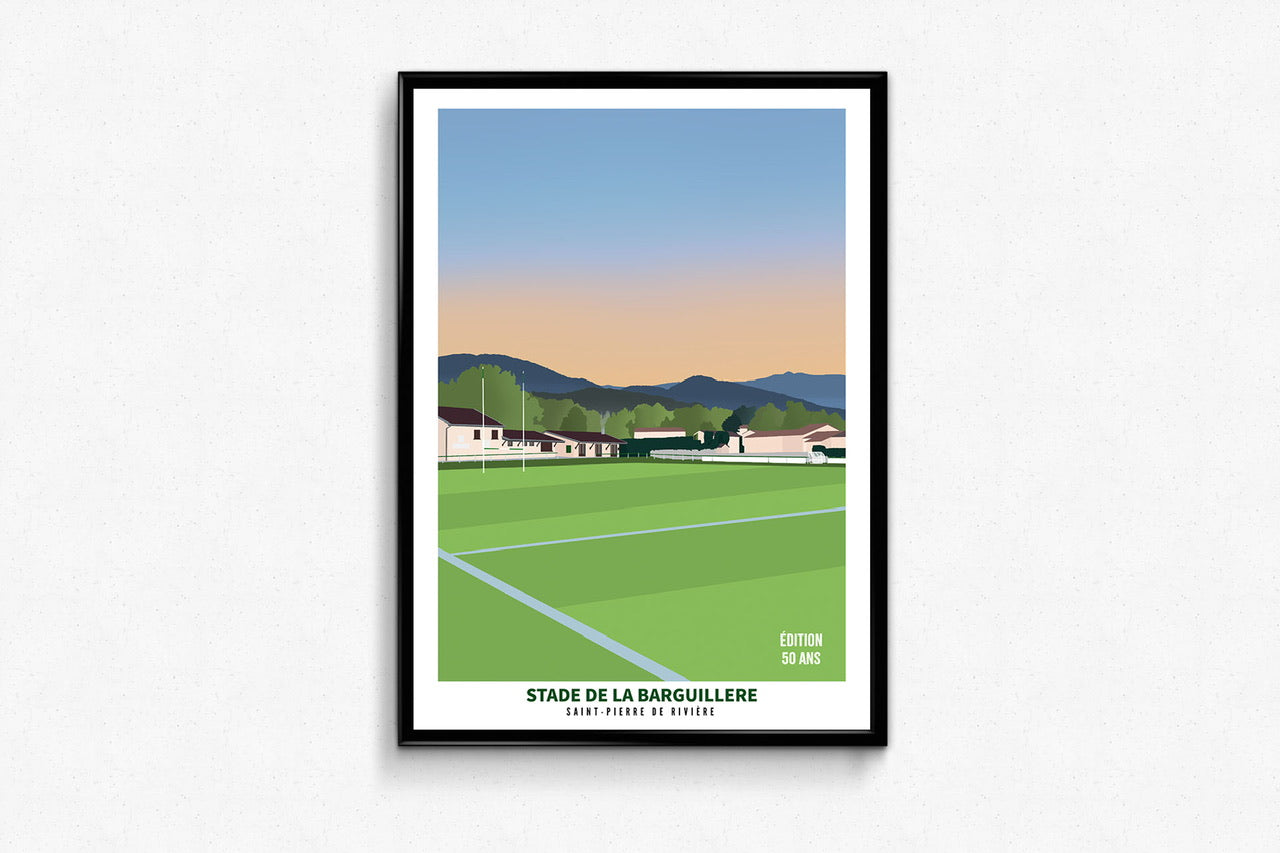 Affiche Stade de la Barguillère