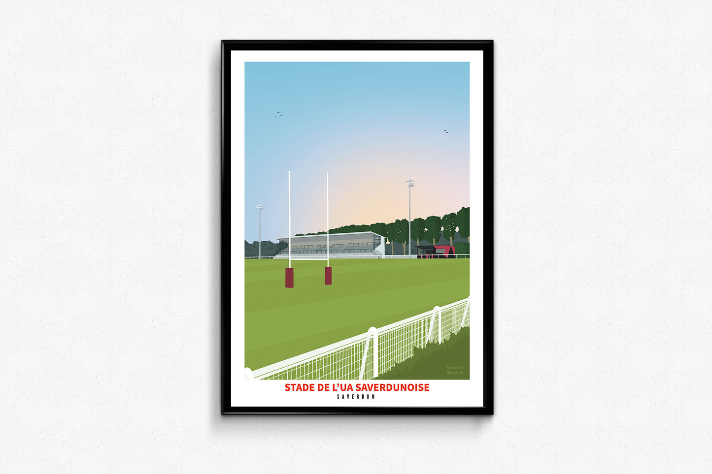 Affiche Stade de Saverdun