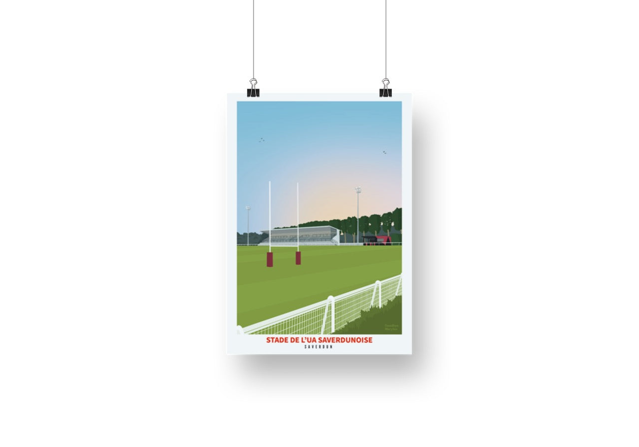 Affiche Stade de Saverdun