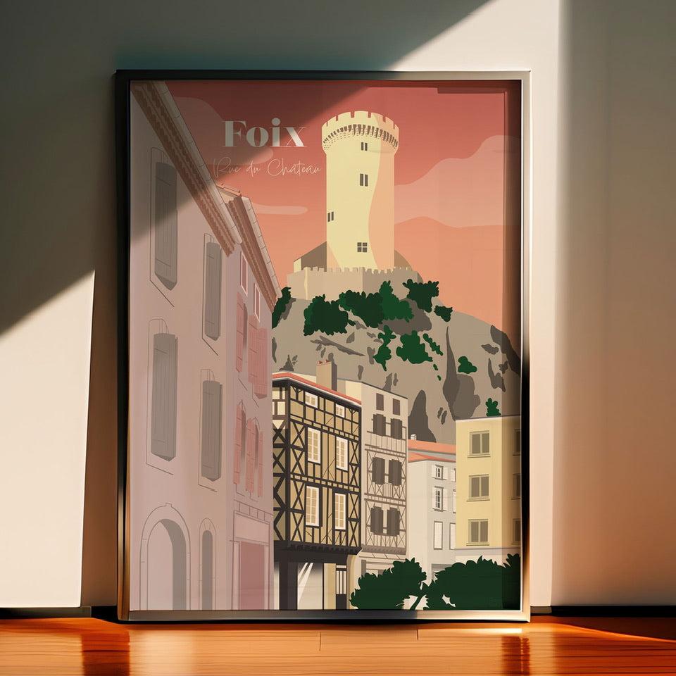 Affiche Foix 