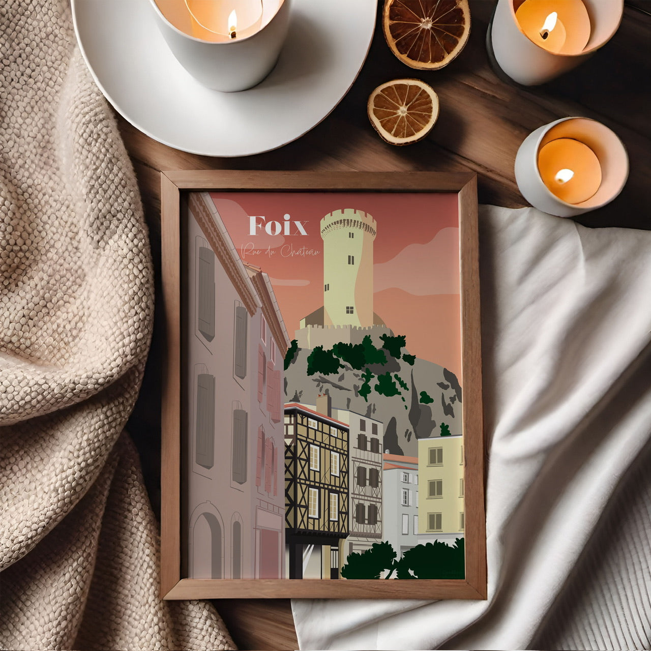 Affiche Foix ariege
