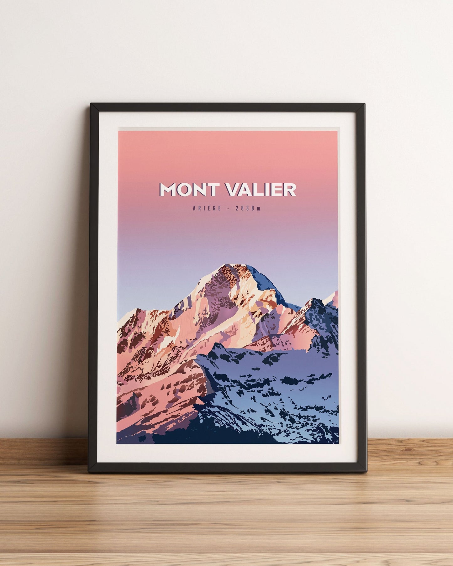 Affiche Mont Valier ariege