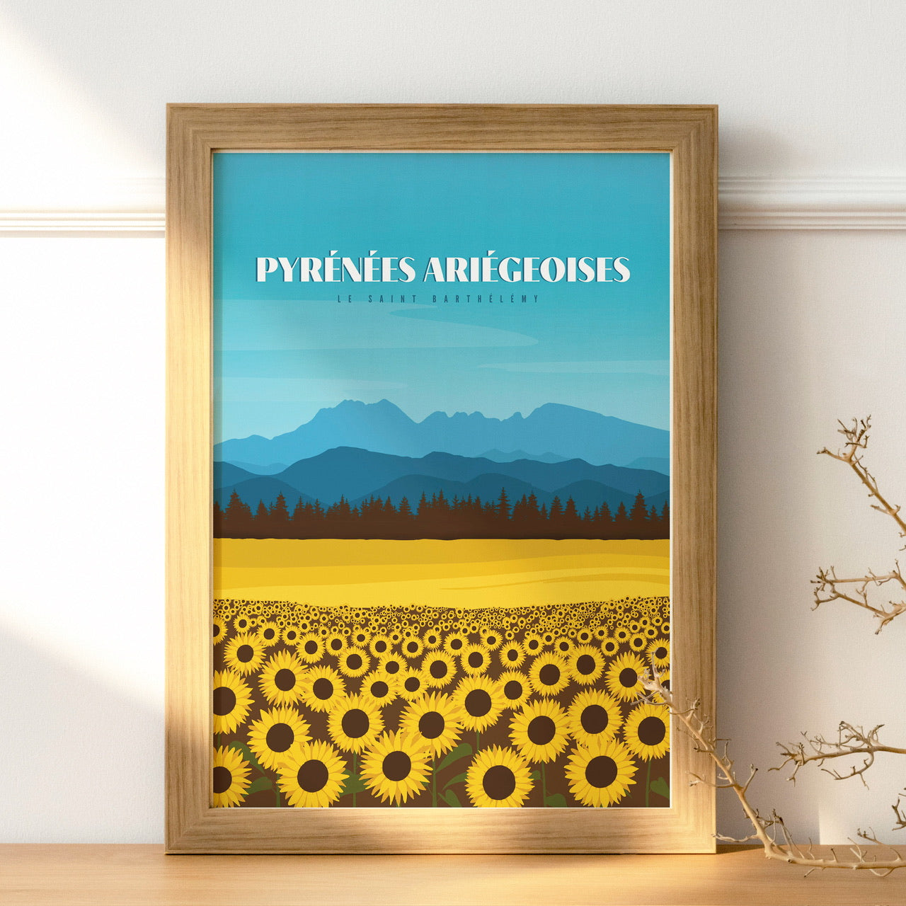 Affiche obtenues ariégeoises massif de tabe