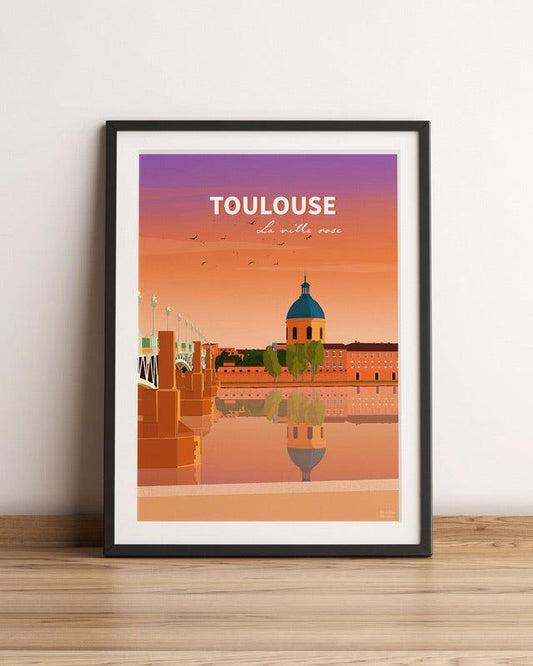 Affiche Toulouse 