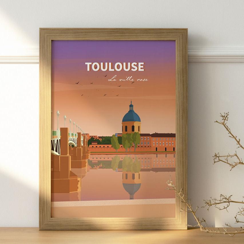 Affiche Toulouse