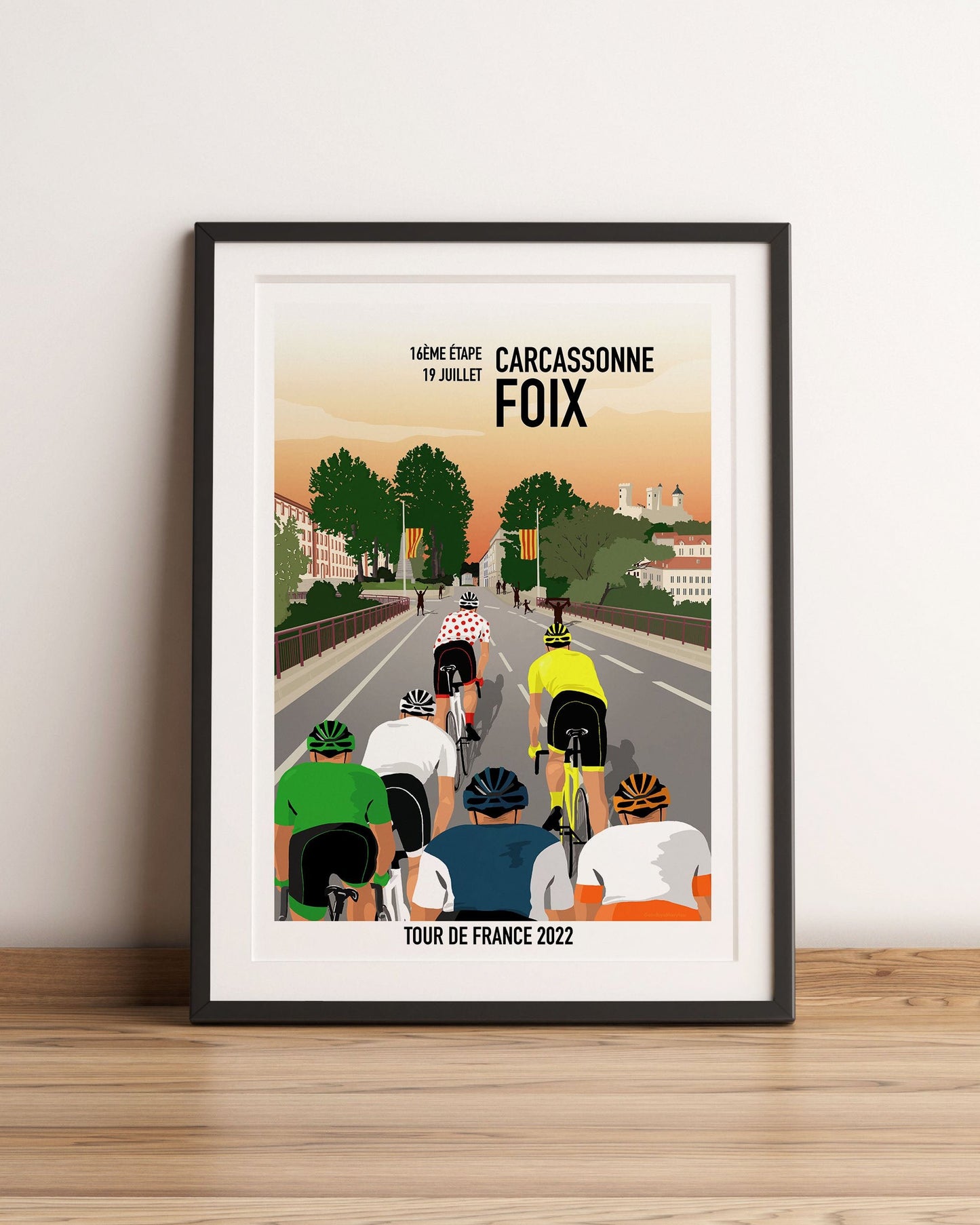 Affiche Tour de France 2022