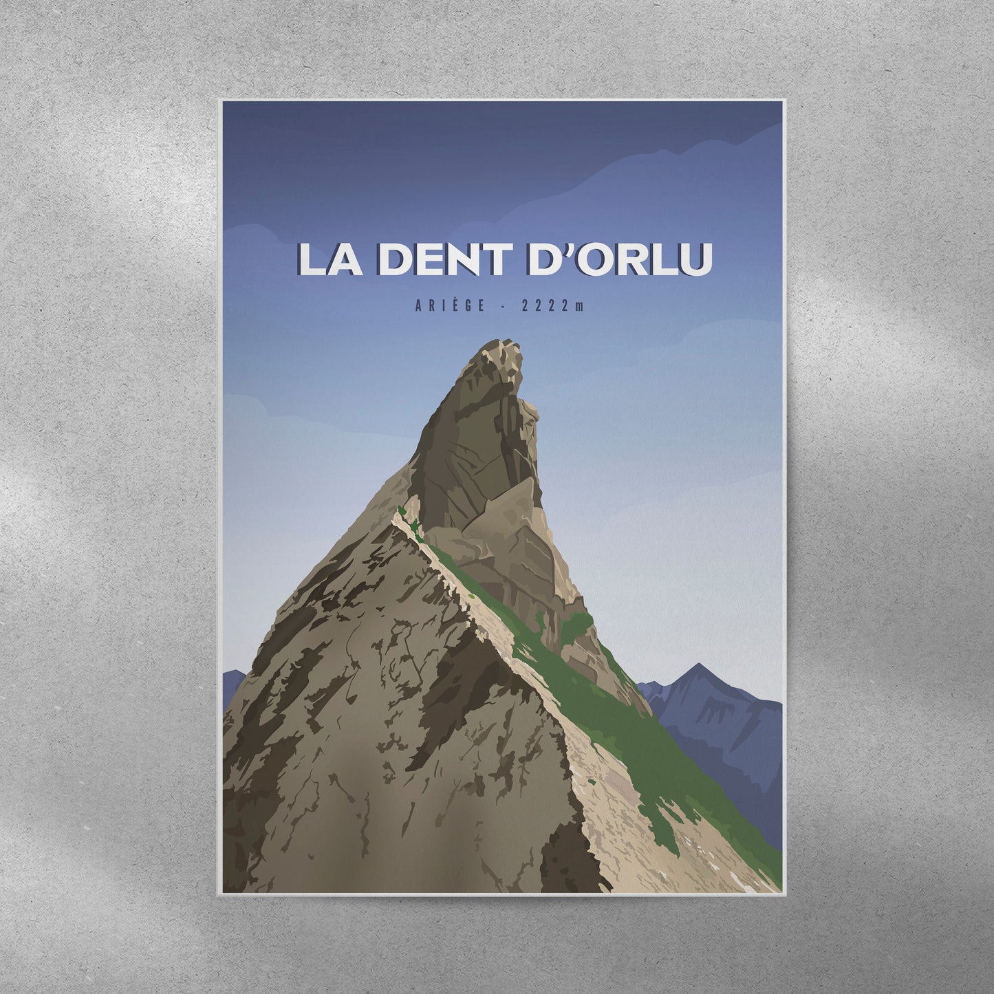 Affiche de la dent d’orlu 