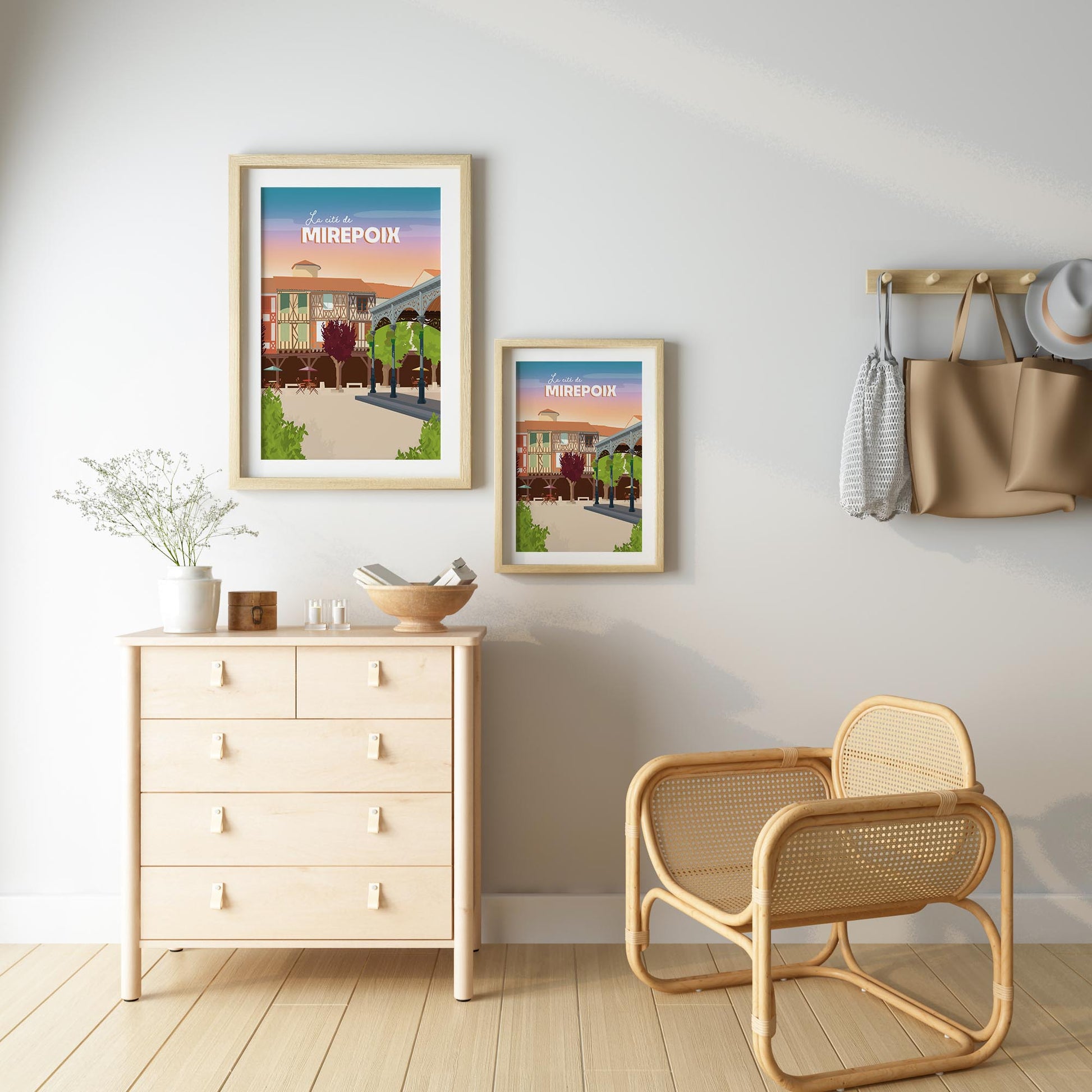 Affiche mirepoix deco