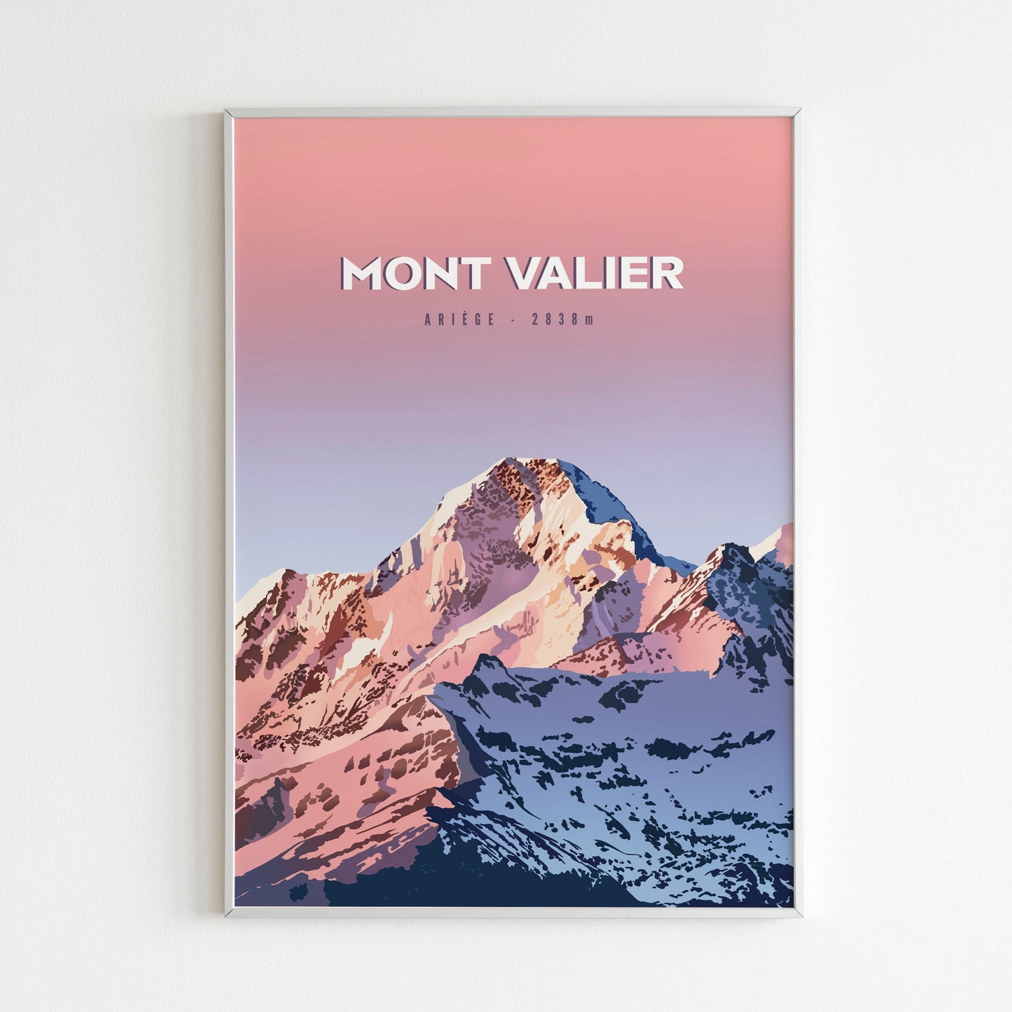 Affiche mont valier 