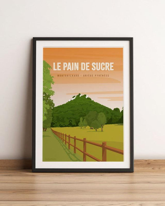 Affiche pic de Montgailhard ariege