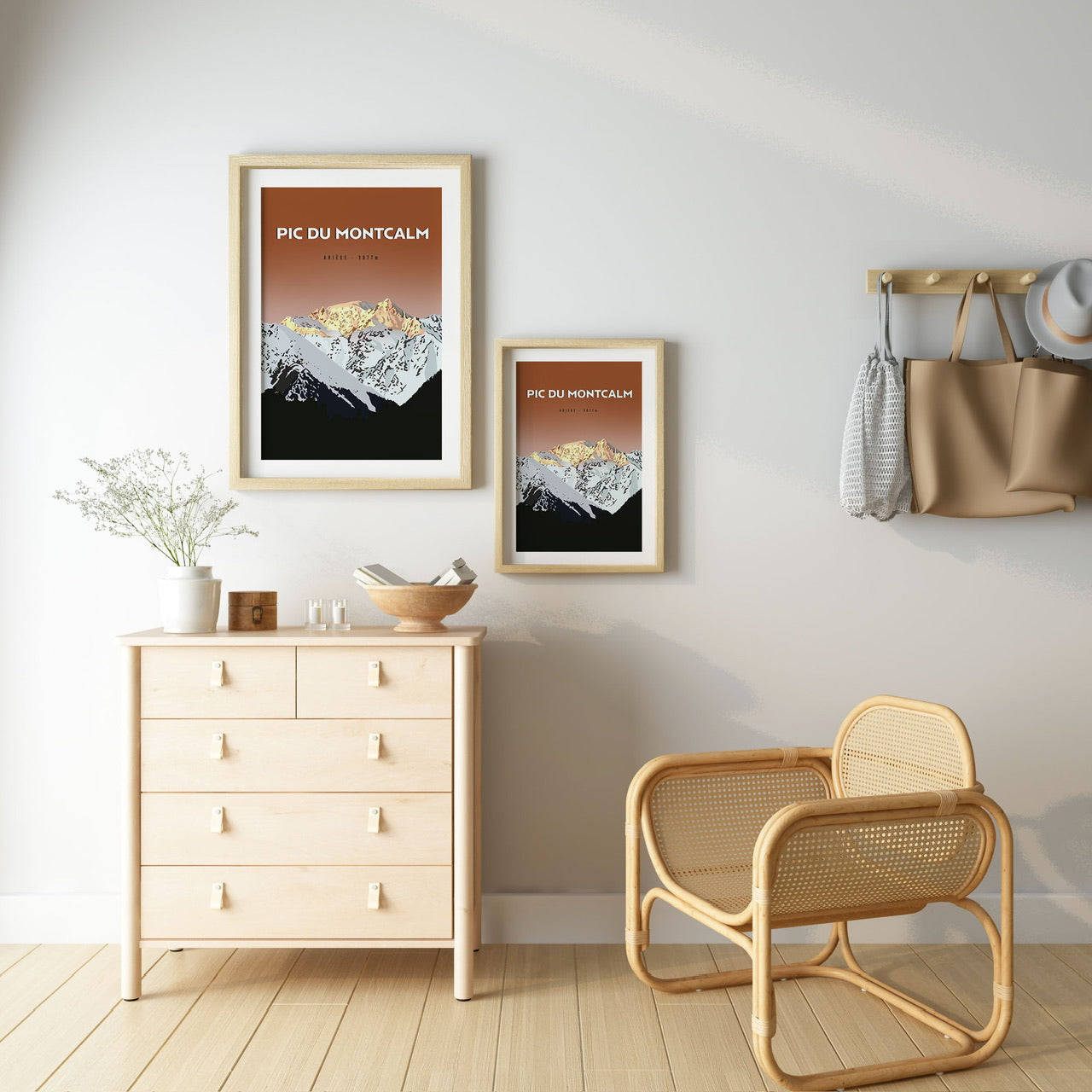 Affiche pic du montcalm
