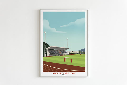Affiche stade Foix 