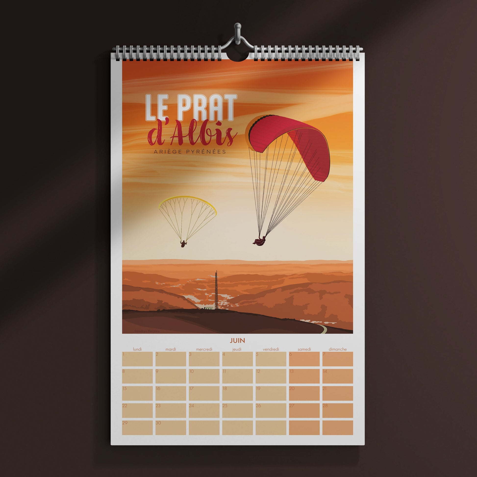 Calendrier 2026 Ariège Prat d’albis 