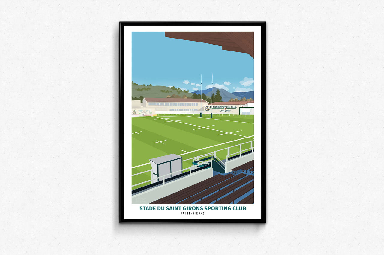 Affiche Stade de Saint-Girons