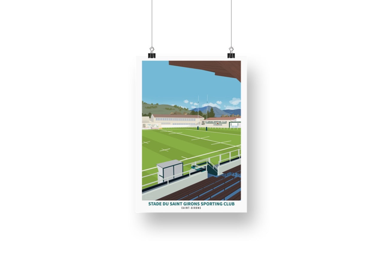 Affiche Stade de Saint-Girons
