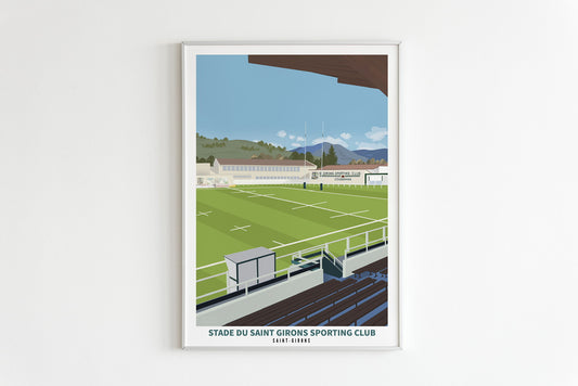 Affiche Stade de Saint-Girons