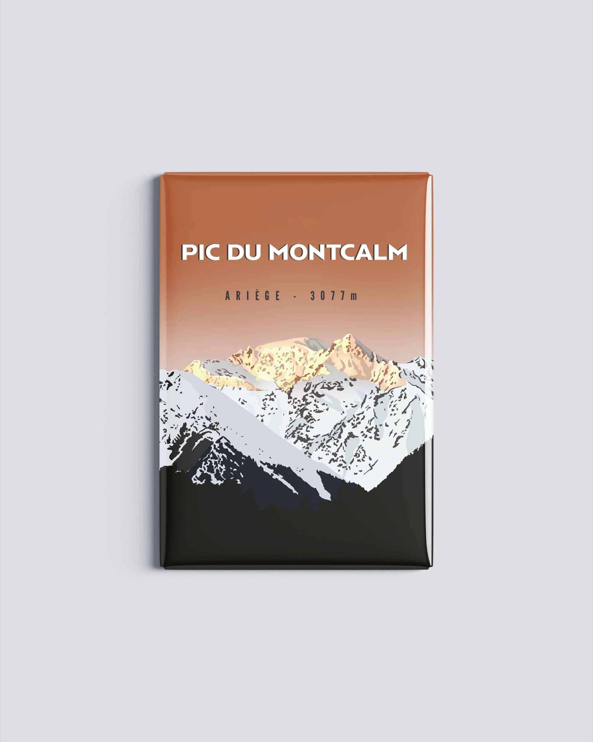 Illustration du magnet Pic du Montcalm, Ariège Pyrénées