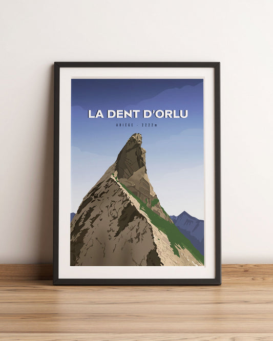 Affiche dent d’orlu ariege